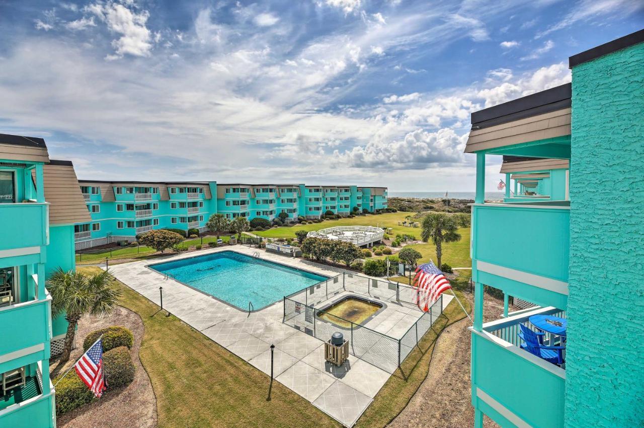 Beachfront Condo With Boardwalk And Pool Access! أتلانتيك بيتش المظهر الخارجي الصورة
